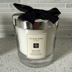 Jo Malone Wood Sage & Sea Salt Candle - Silver and Black